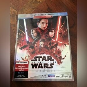 Star Wars The Last Jedi Blu-Ray+Digital